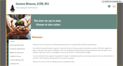 Desktop Screenshot of ithacatherapy.com
